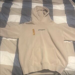 Superdry Men's Beige Hoodie